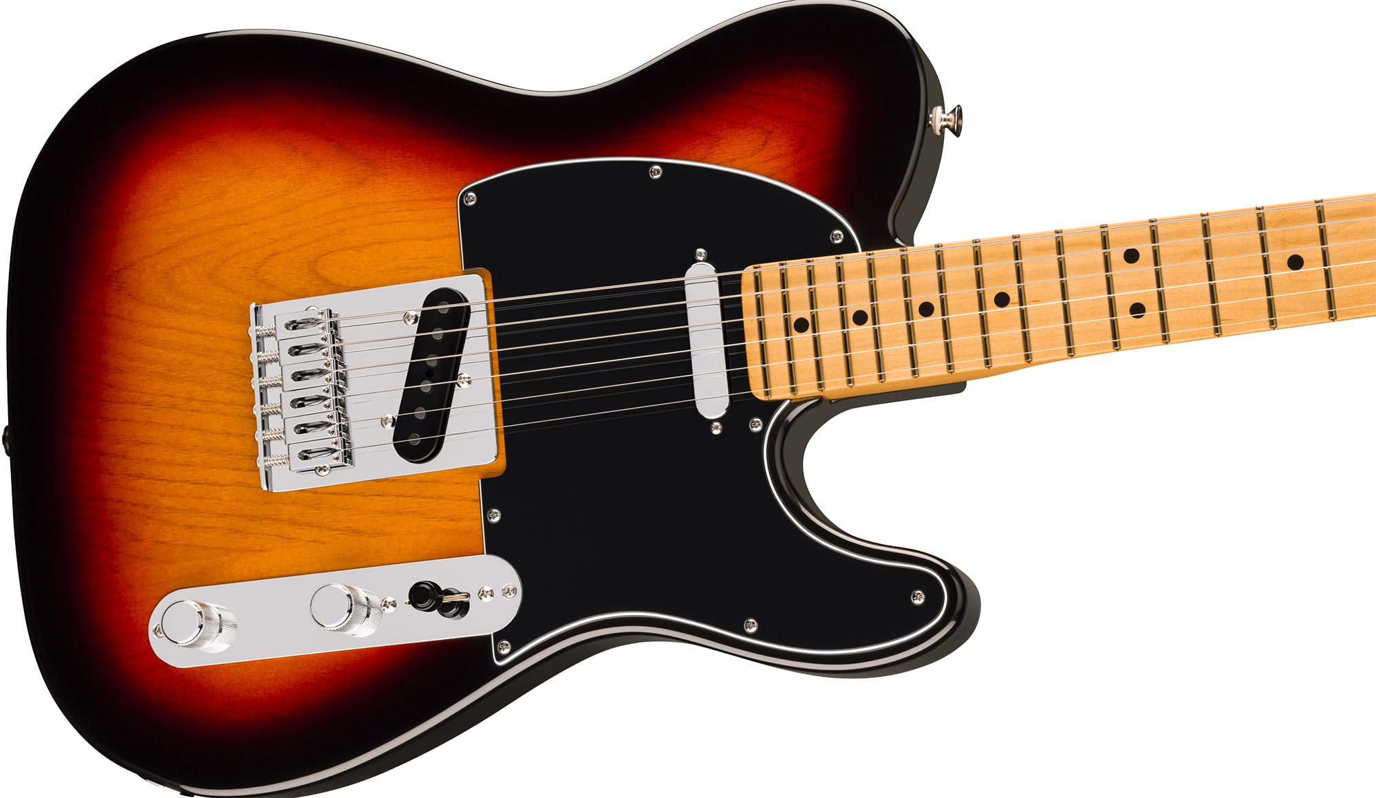 Fender Player II Telecaster - 3-Color Sunburst Bundle with Gig Bag, Strap, Cable, 3-Pack Picks and Guitar Cleaning Kit